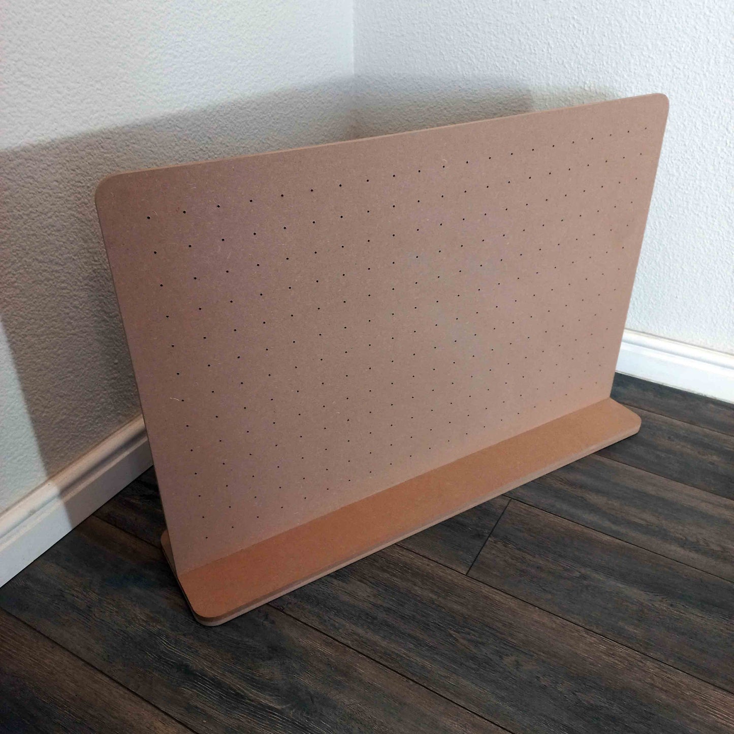 Large Table Pegboard Display Stand