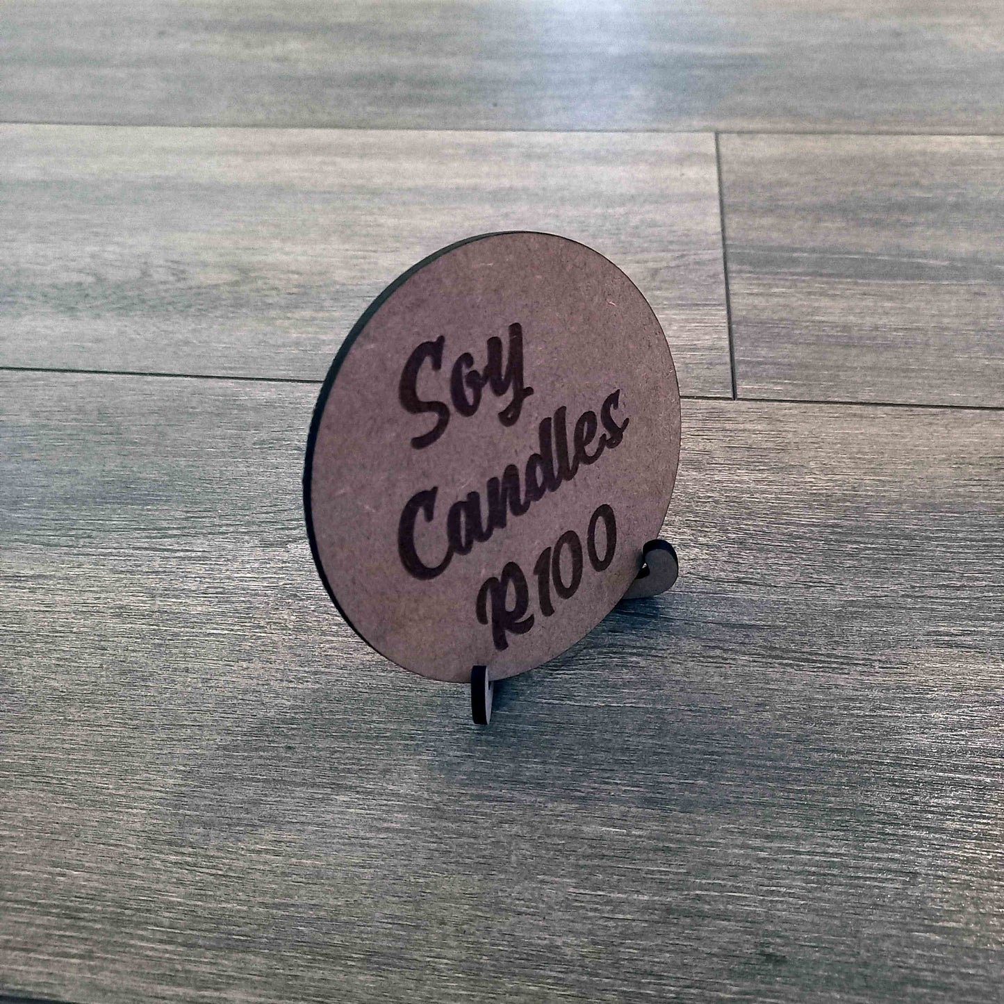 Circle with holder Price Tags each