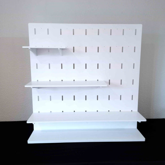 Adjustable Shelf Display Unit for Table