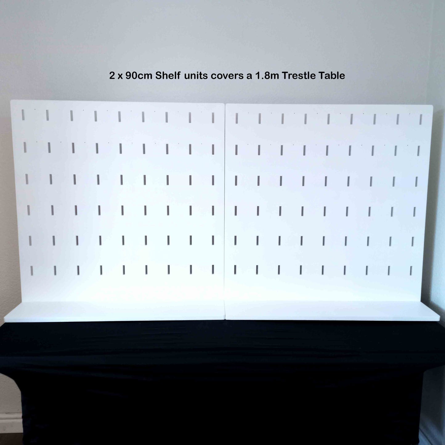 Adjustable Shelf Display Unit for Table