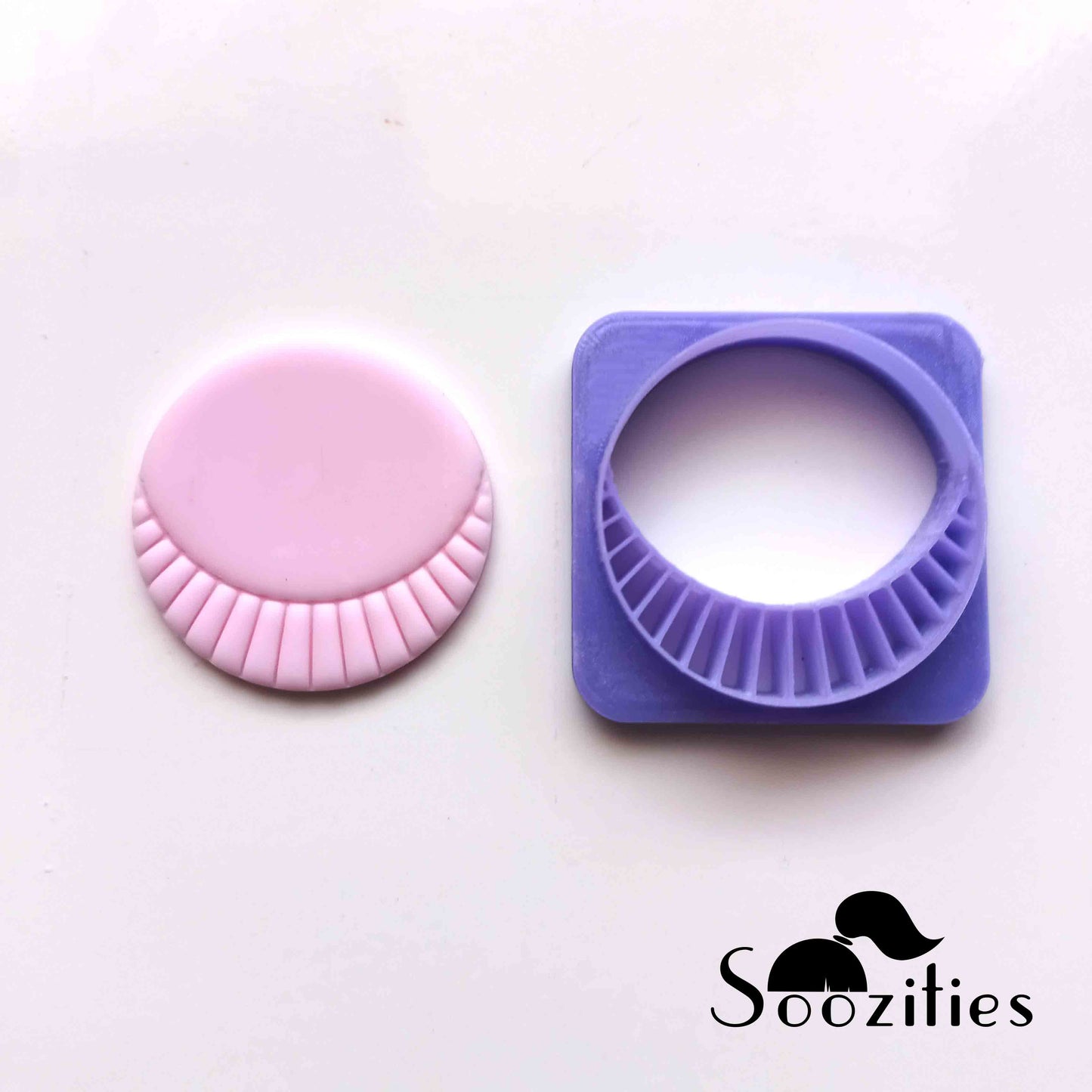 Boho Circle polymer clay cutters