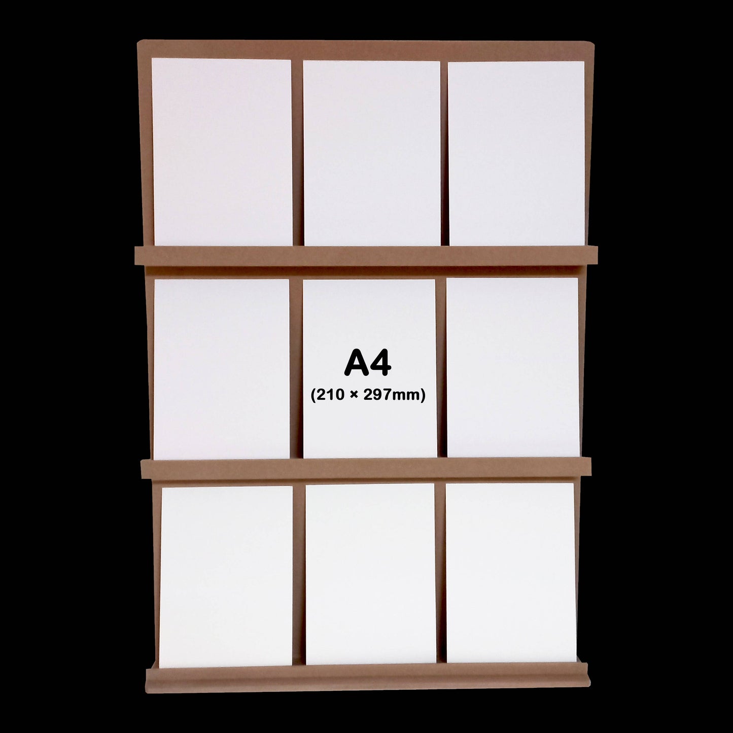 3 Tier A4 Art Display Shelf