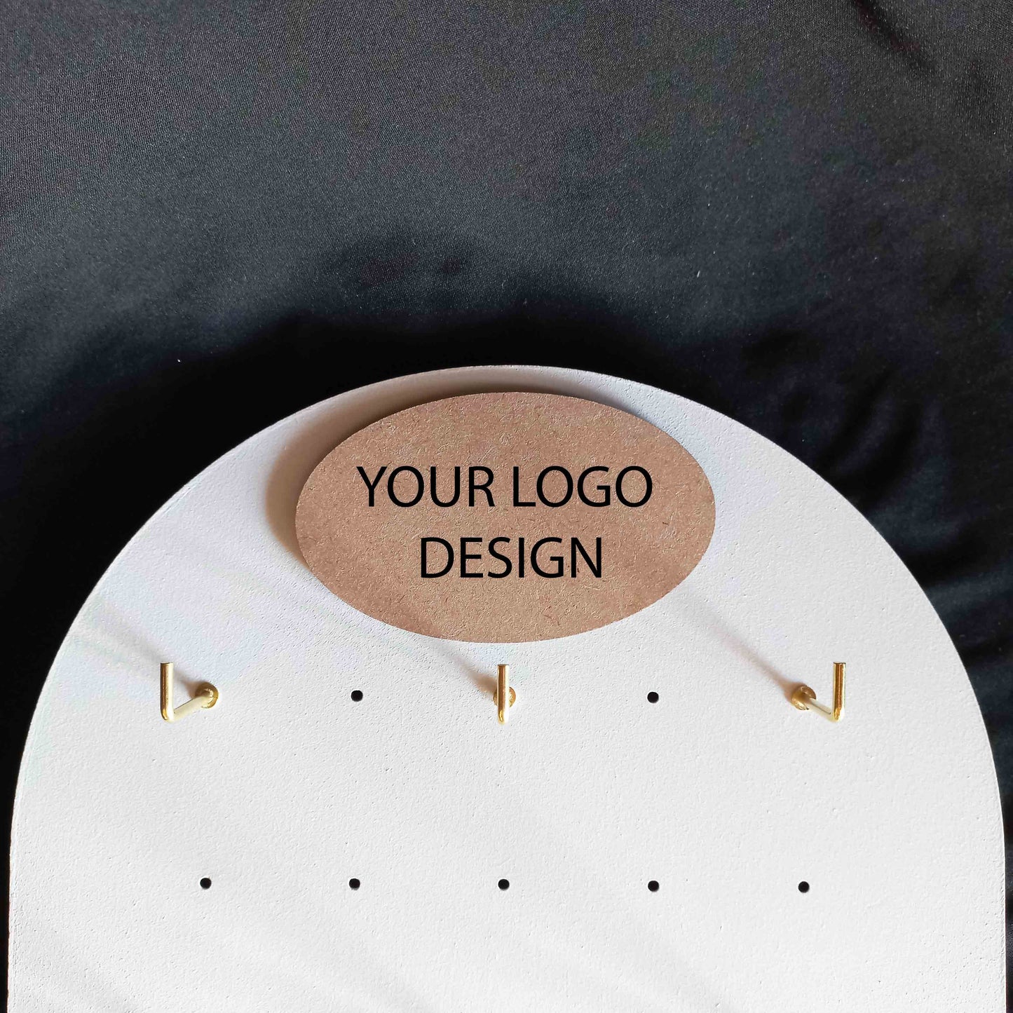 Small Arch Peg Board with Logo