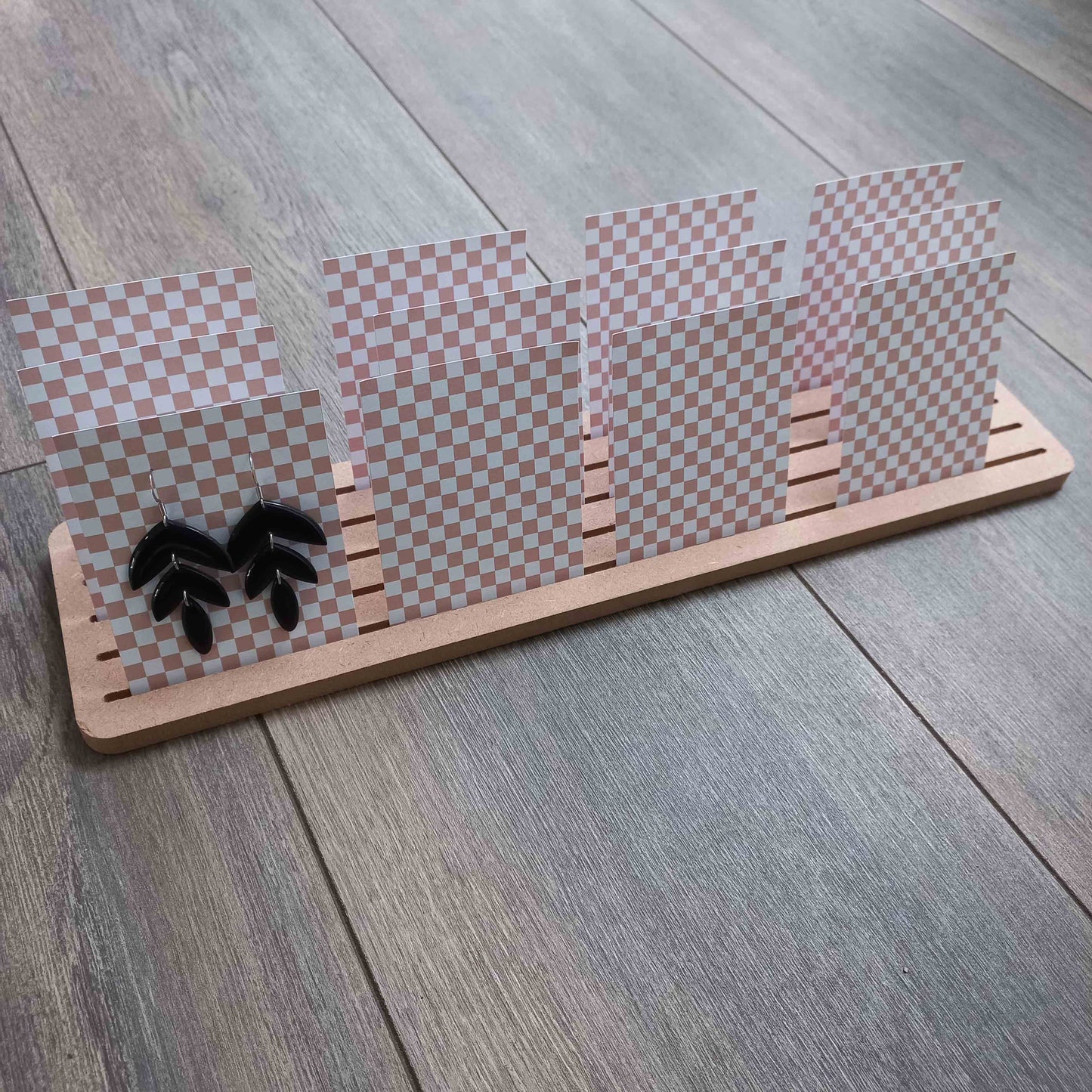 Flat Earring Card Display Stand