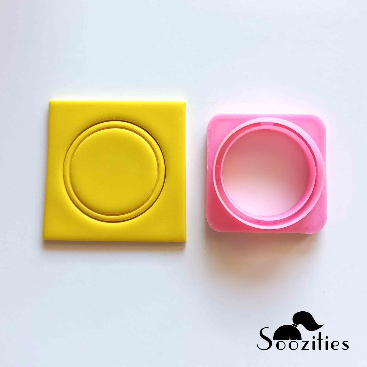 Circle 2 polymer clay cutters