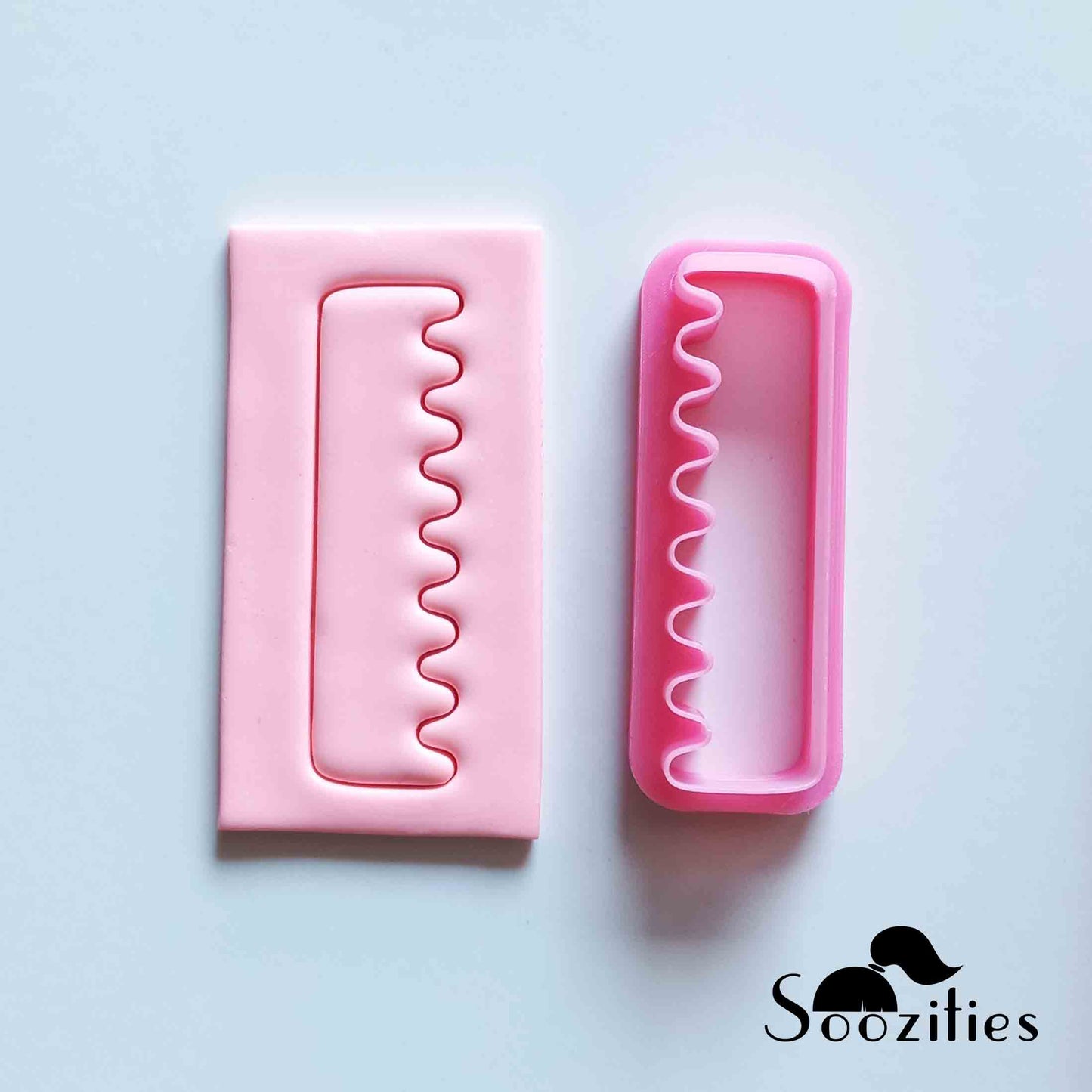 Comb polymer clay cutters