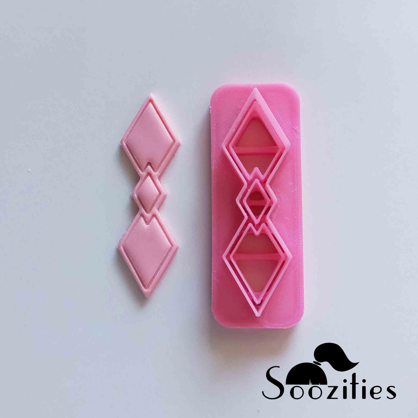 Diamond Link polymer clay cutters