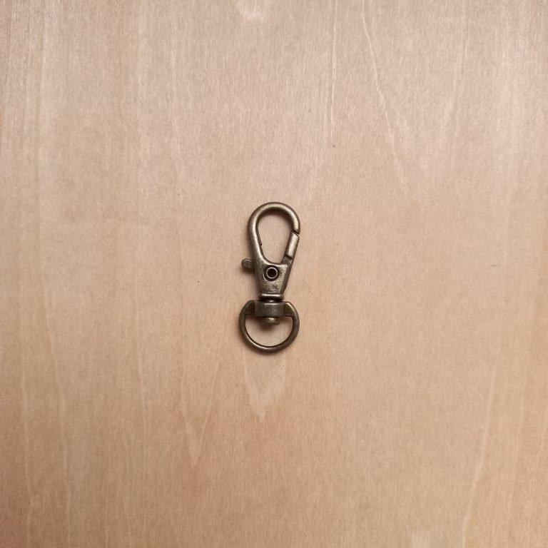 Antique Bronze Swivel Lobster Claw Clasps 30.5x11x6mm each