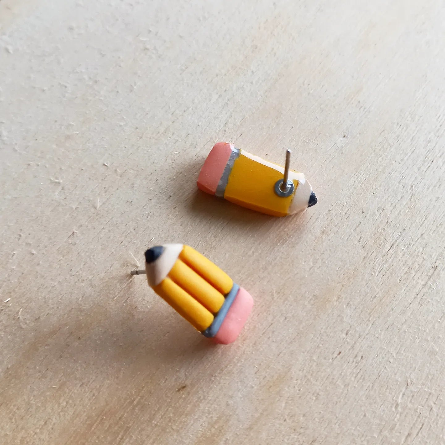 Pencil Stud Earrings