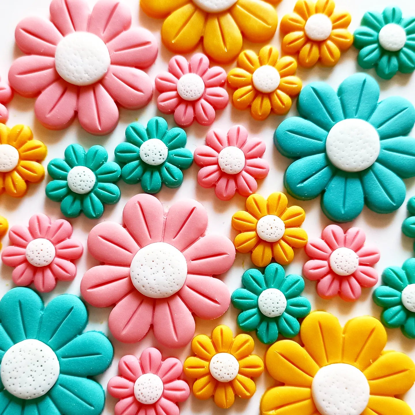 Daisy polymer clay cutters