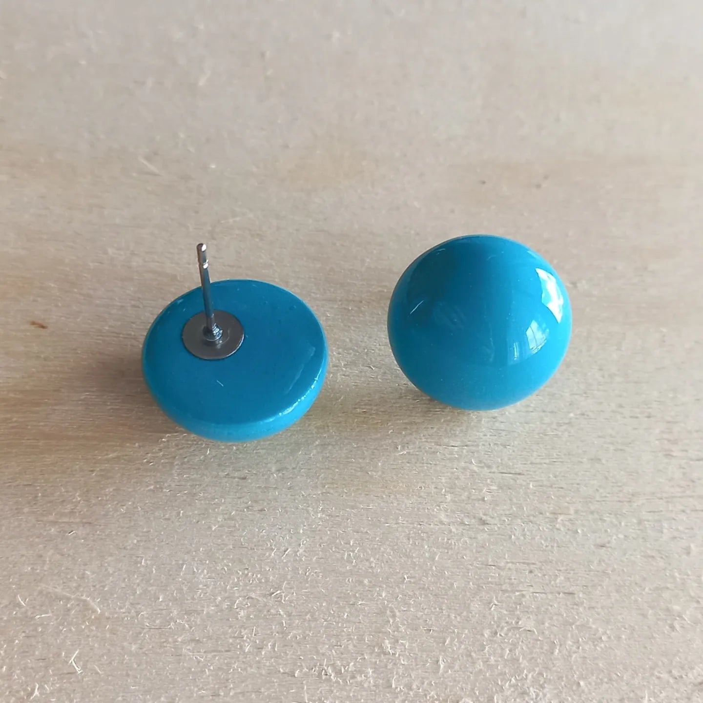 Blue Sphere Studs