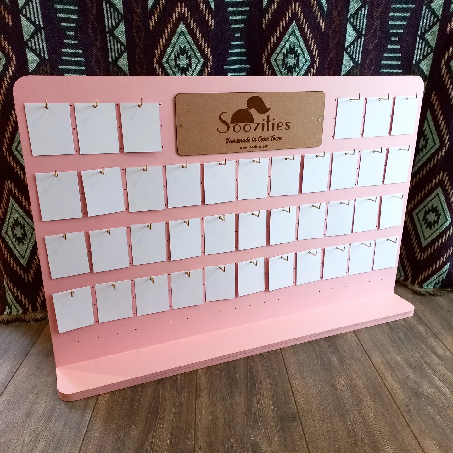 Large Table Pegboard Display Stand