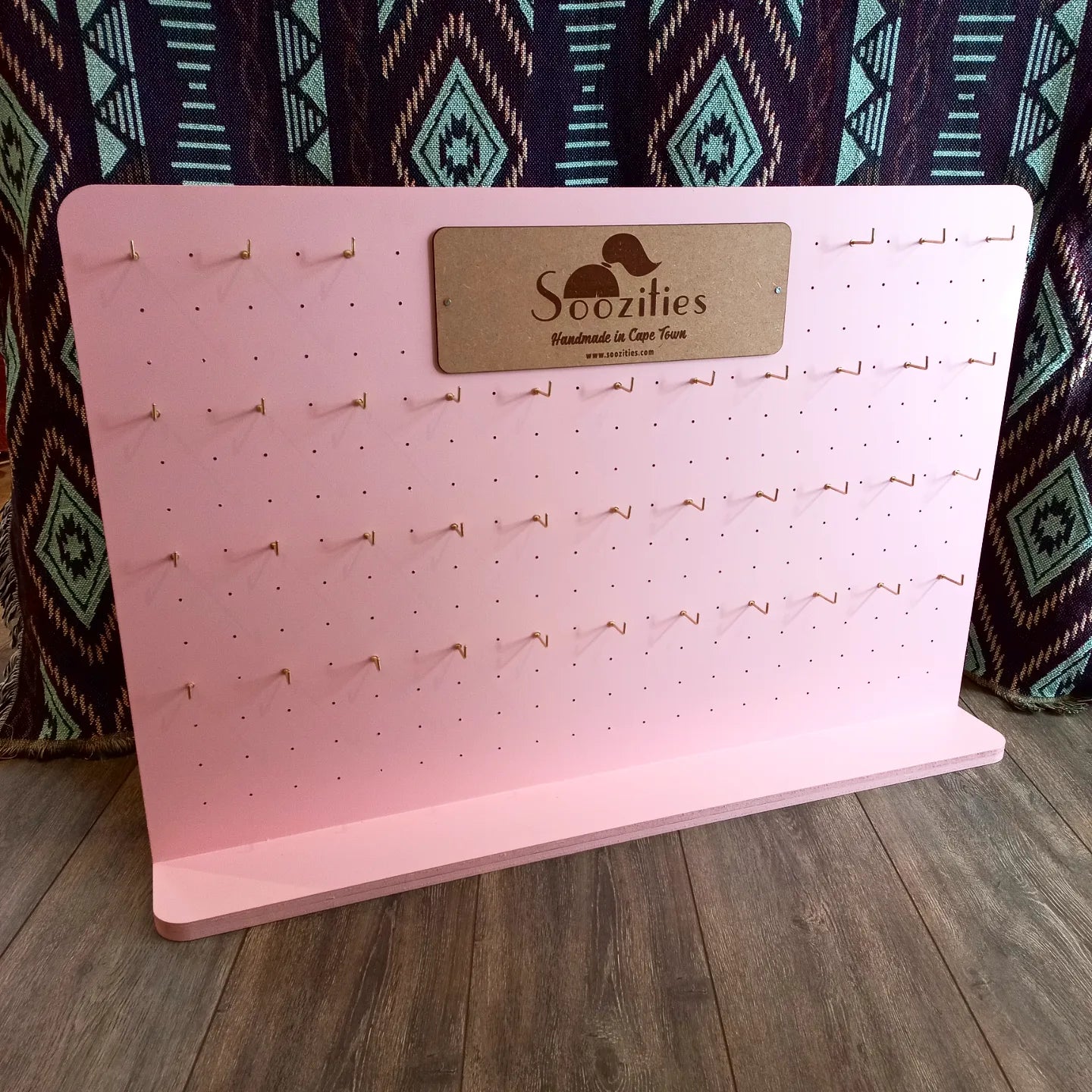 Large Table Pegboard Display Stand