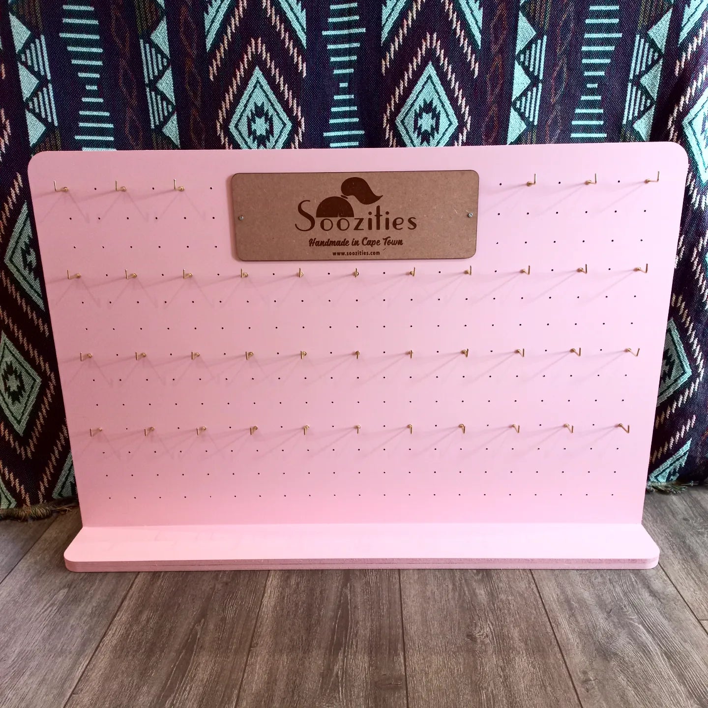 Large Table Pegboard Display Stand
