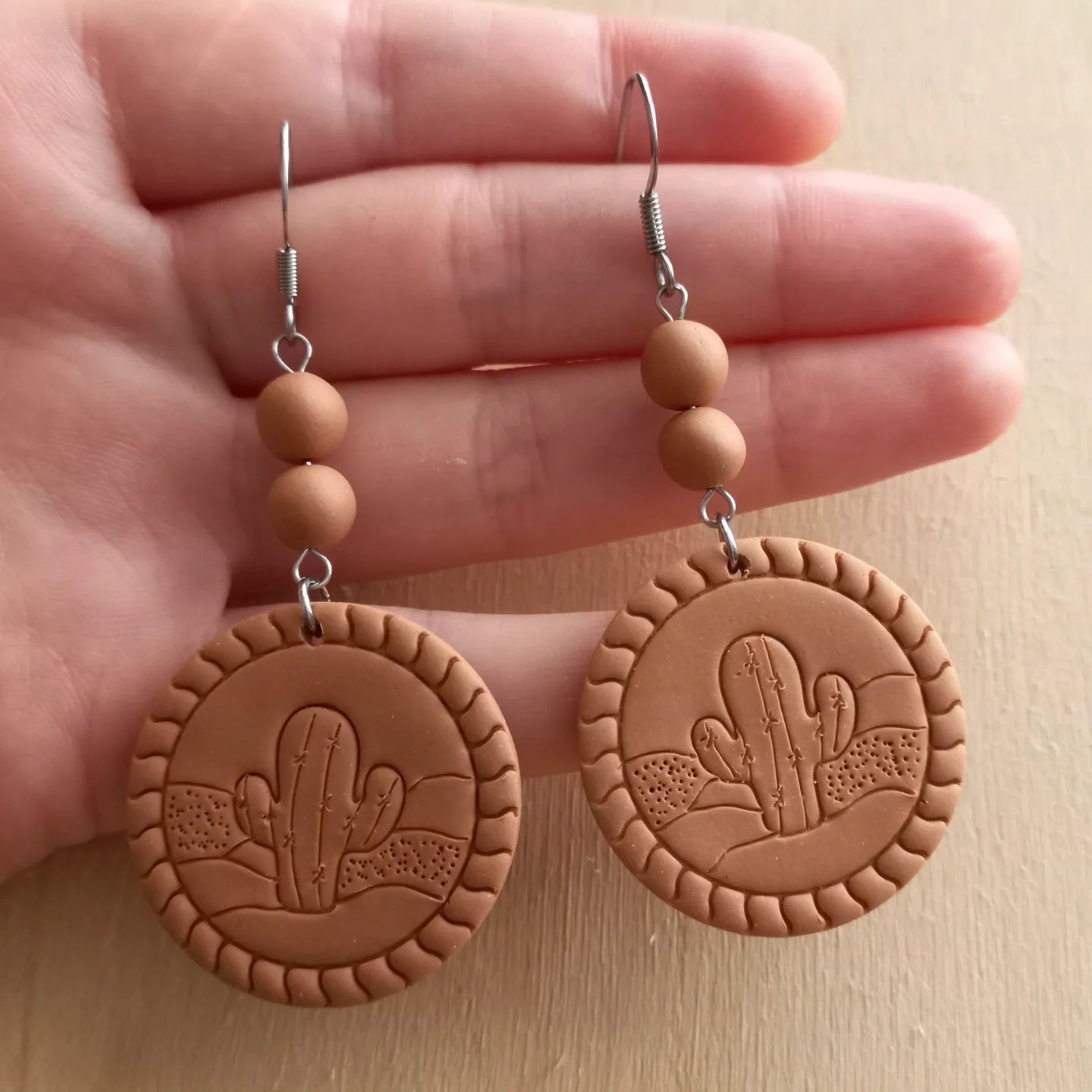 Desert Cactus Earrings