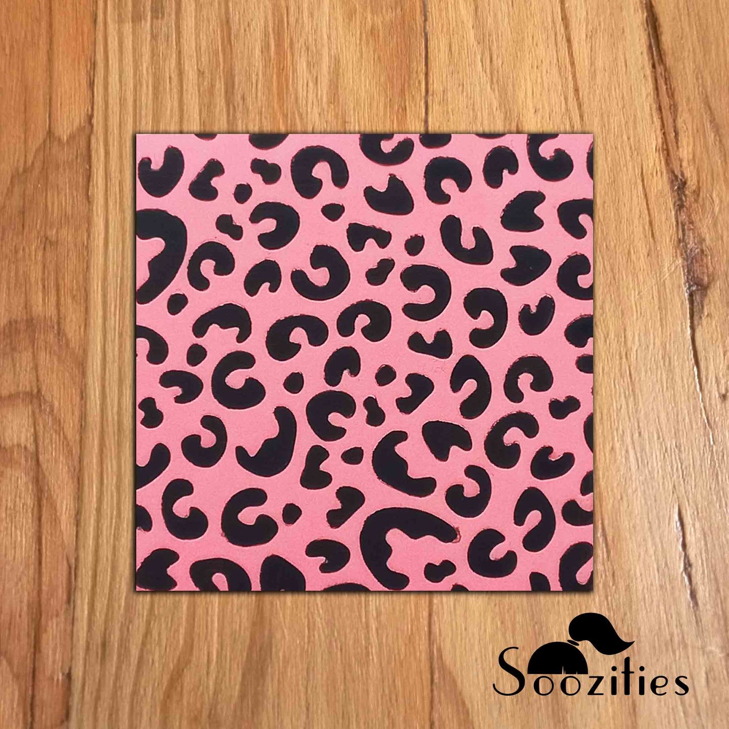 Leopard Print Stencil
