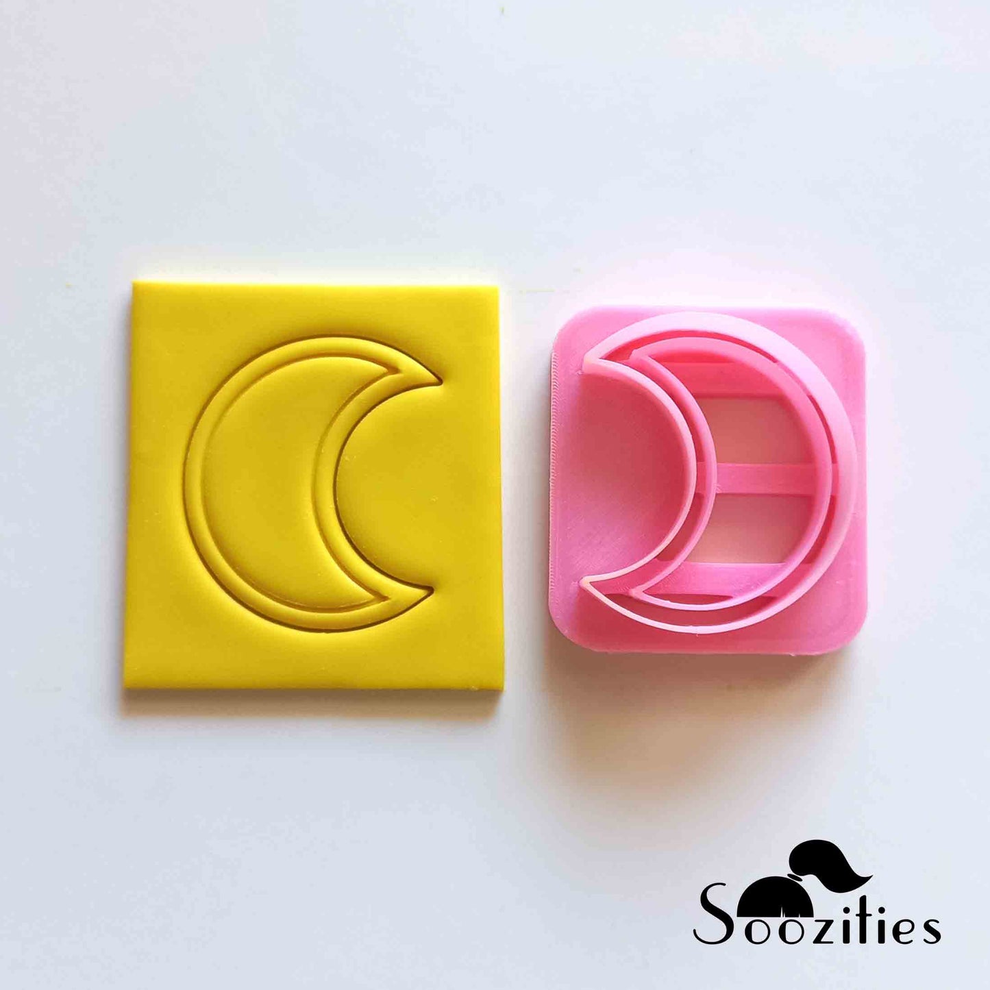 Moon 2 polymer clay cutters