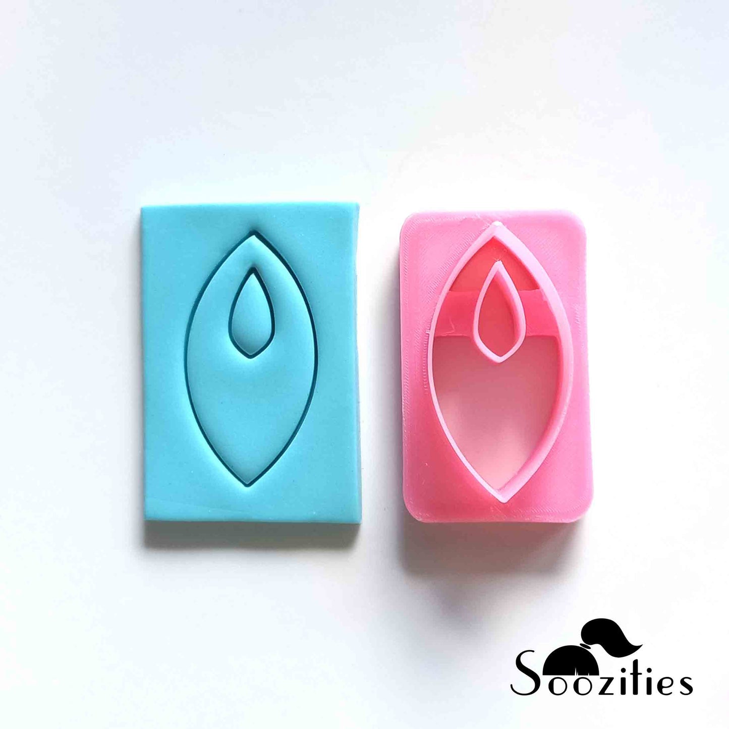 Petal Drop polymer clay cutters