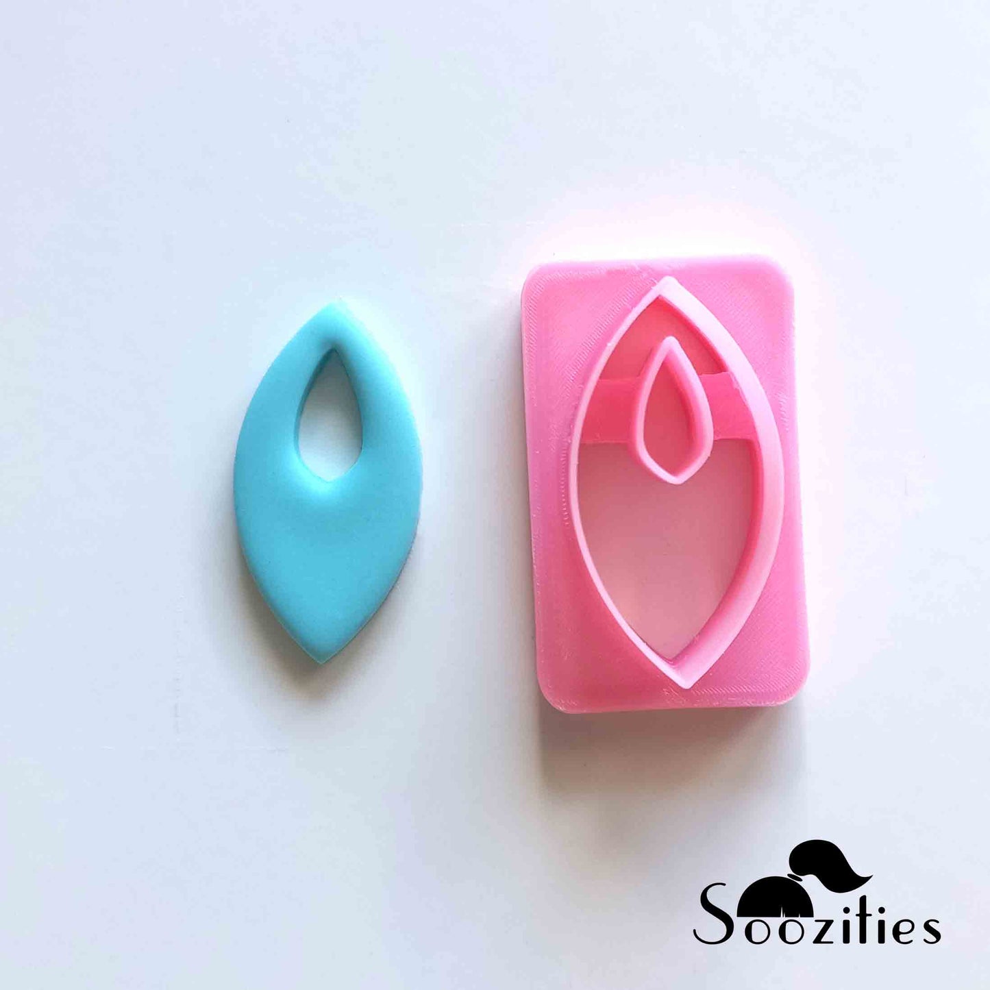 Petal Drop polymer clay cutters