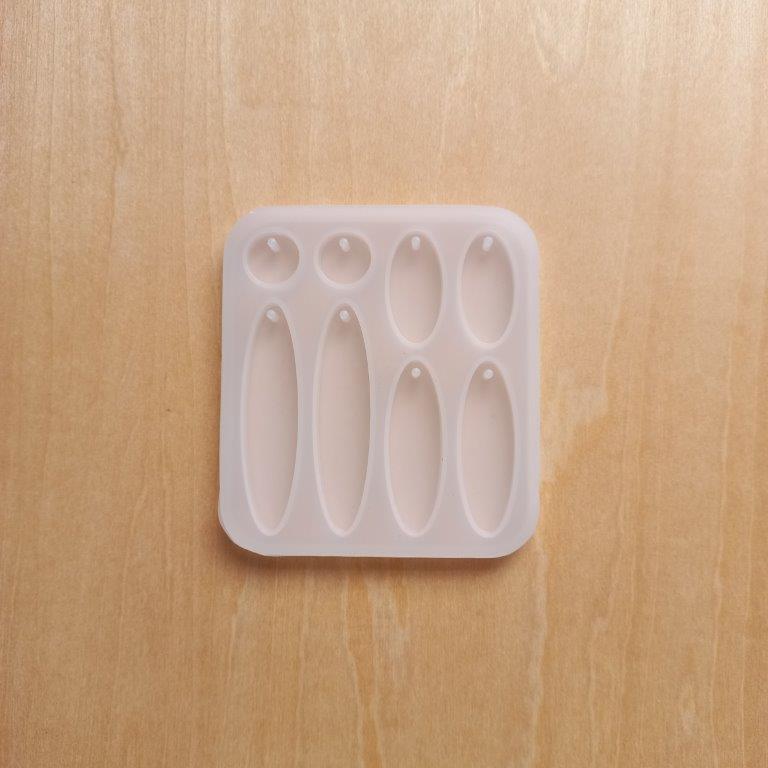 Oval Pendant Silicone Mold