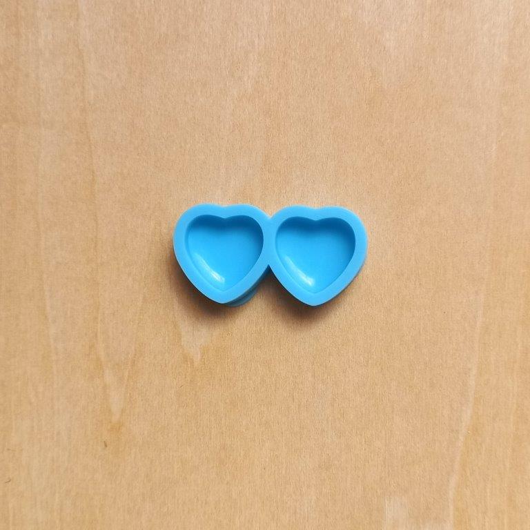 Heart Silicone Mold 11x12mm
