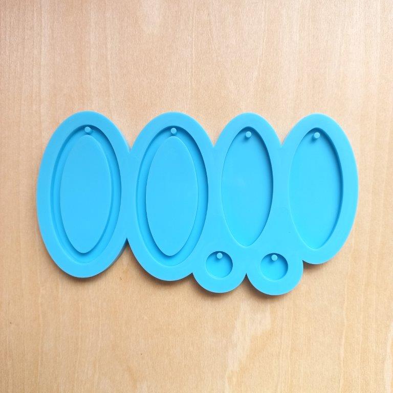 3-style Oval Silicone Mold