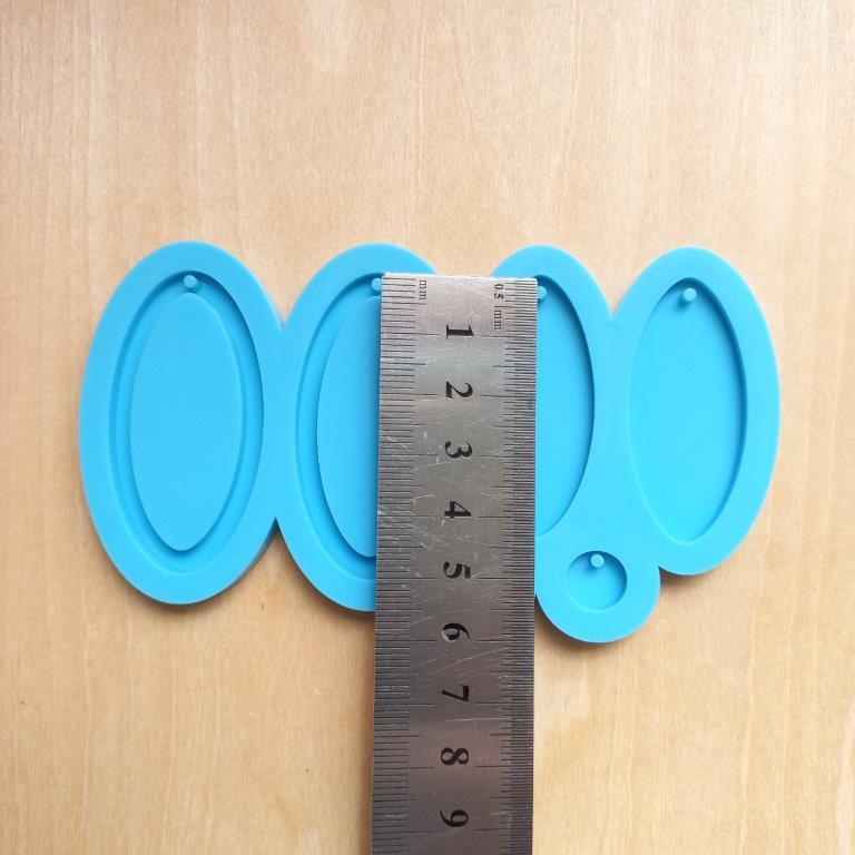 3-style Oval Silicone Mold