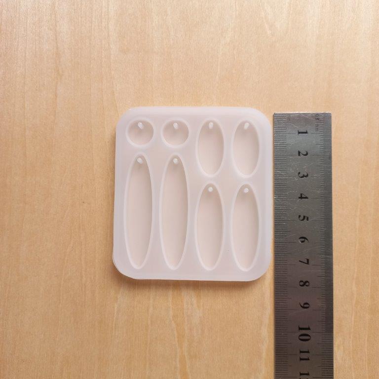 Oval Pendant Silicone Mold