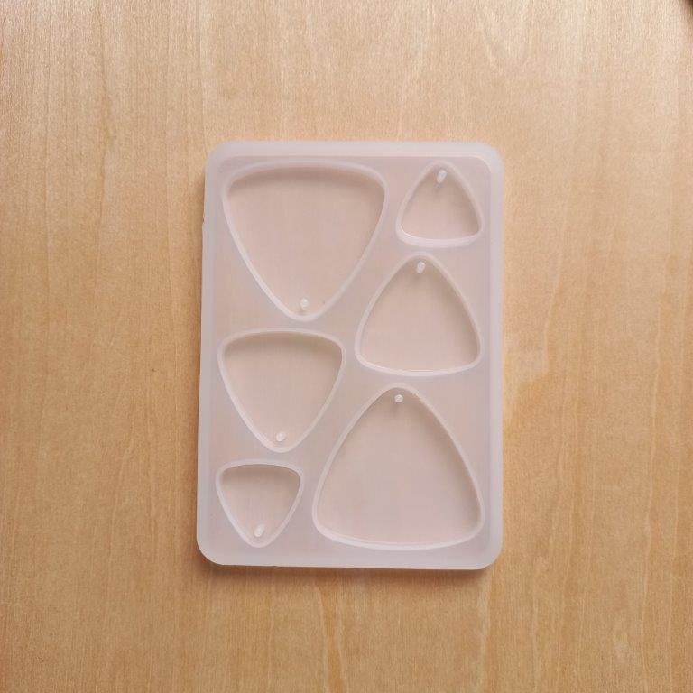Triangle Pendant Silicone Mold