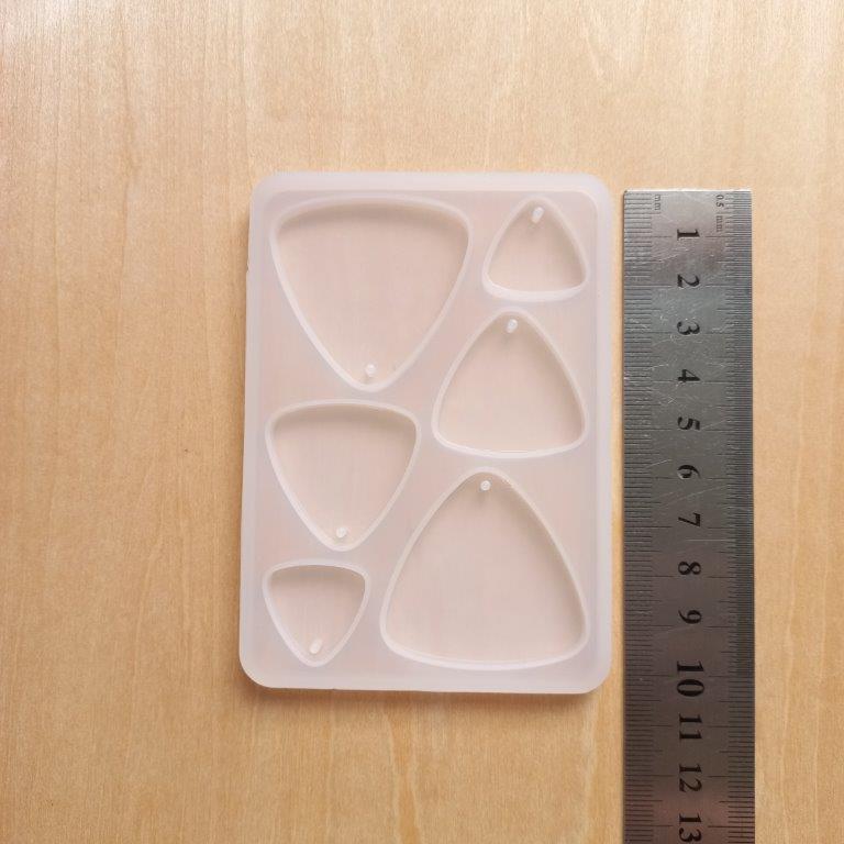 Triangle Pendant Silicone Mold