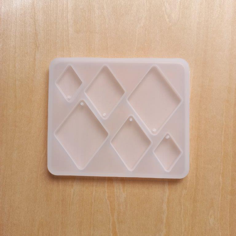 Diamond Pendant Silicone Mold
