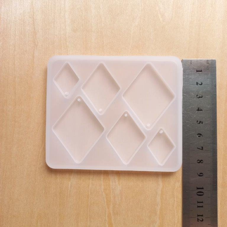 Diamond Pendant Silicone Mold