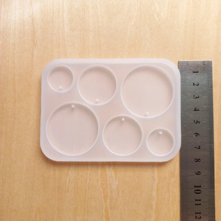 Circle Pendant Silicone Mold