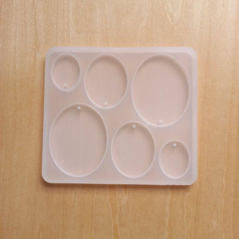 Oval Pendant Silicone Mold