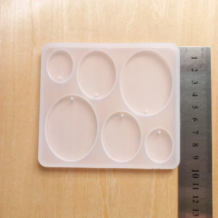 Oval Pendant Silicone Mold