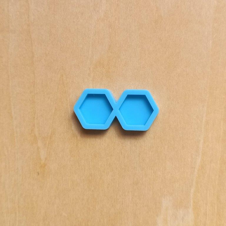 Hexagon Silicone Mold 11x12mm