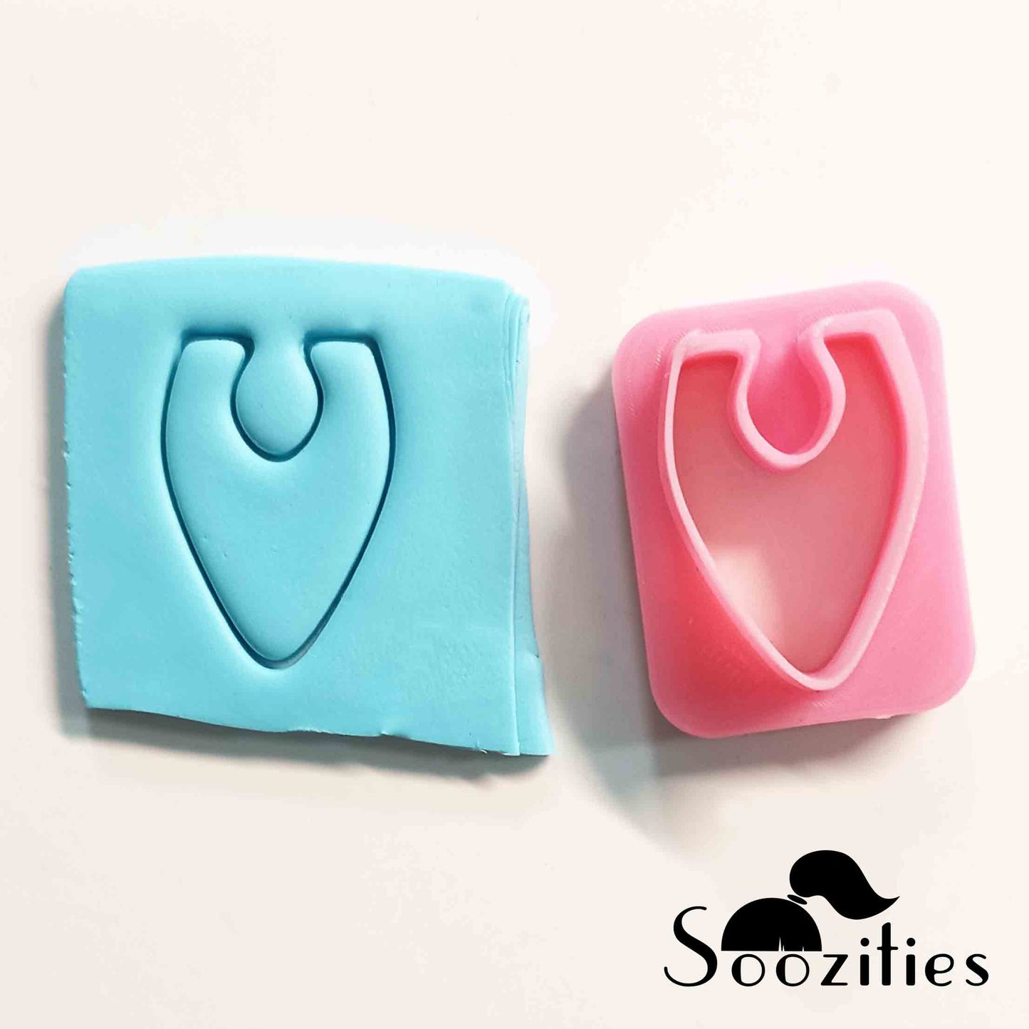 V-Shape 2 polymer clay cutters