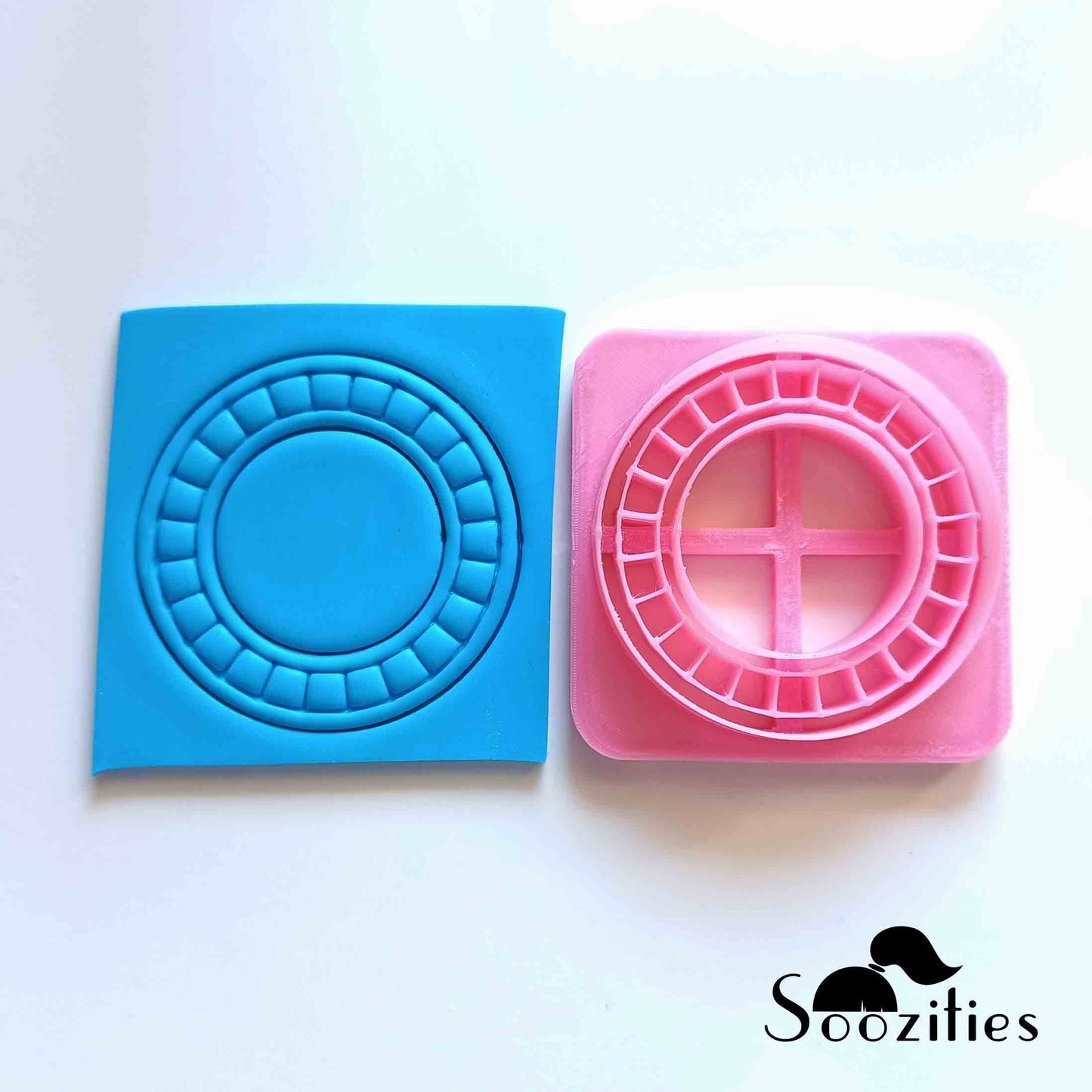 Circle Tile polymer clay cutters