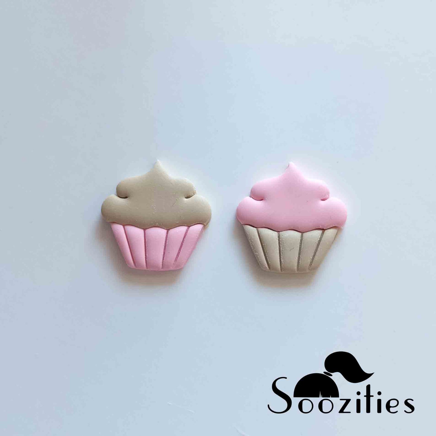 Cupcake polymer clay cutters