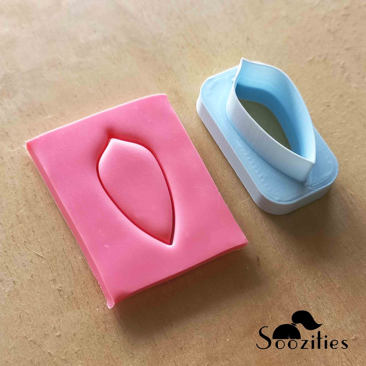 Flower Petal polymer clay cutters