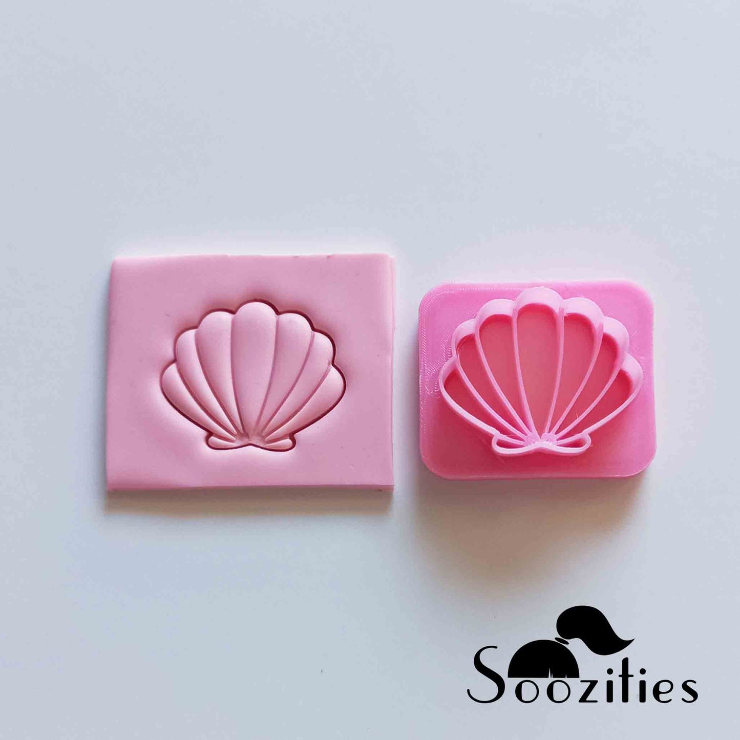Seashell polymer clay cutters