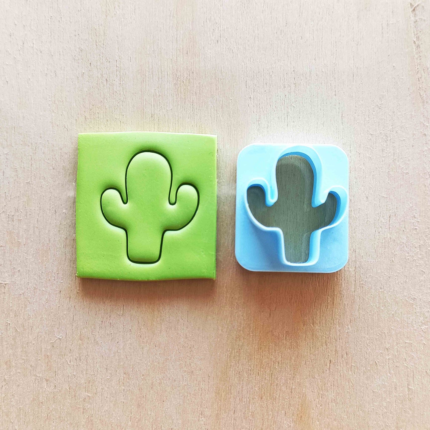 Cactus polymer clay cutters