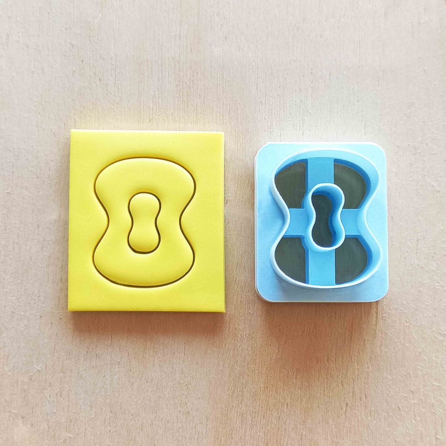 Retro Hoop polymer clay cutters