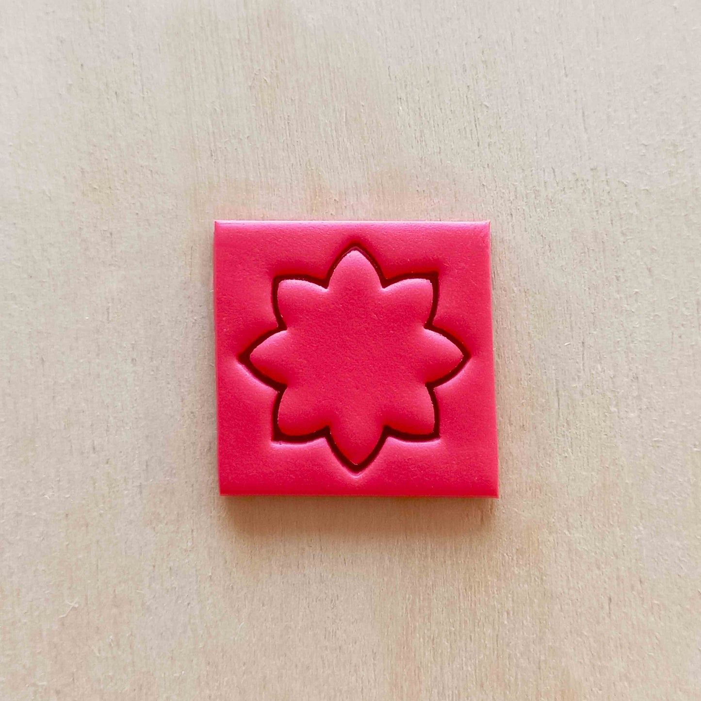 Flower 1 polymer clay cutters
