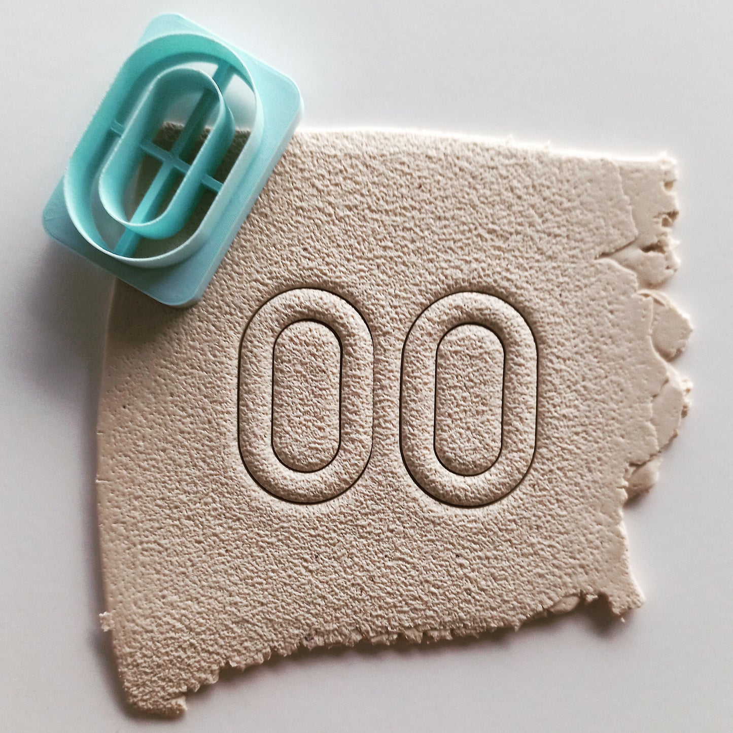 Oval 5 polymer clay cutters