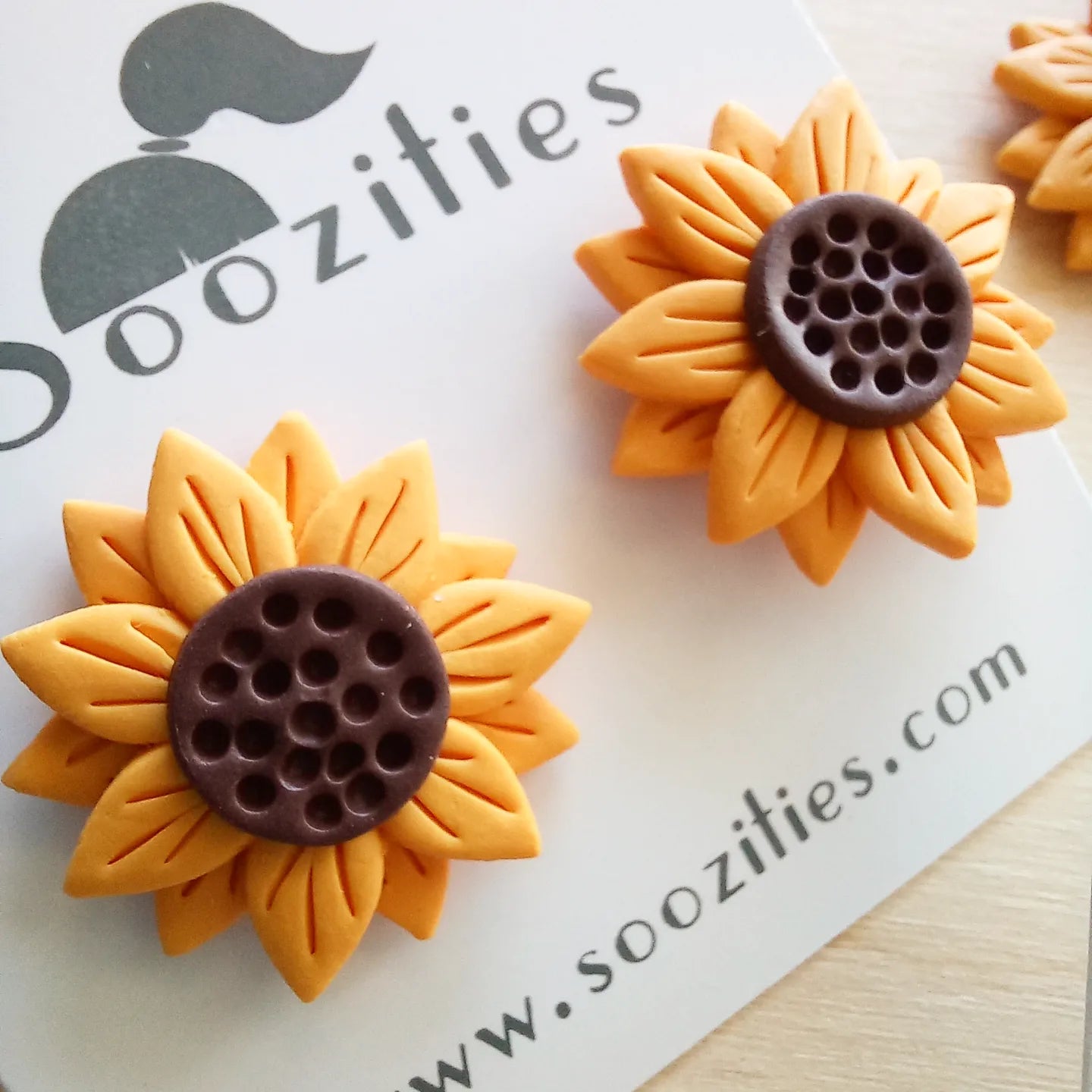 Sunflower Stud Earrings