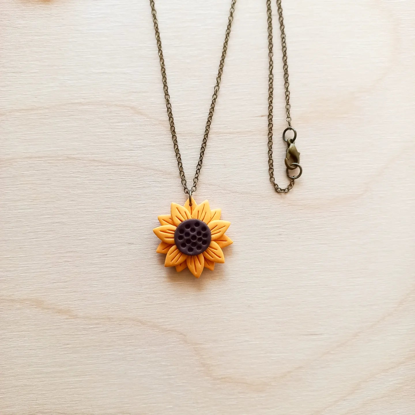 Sunflower Necklace