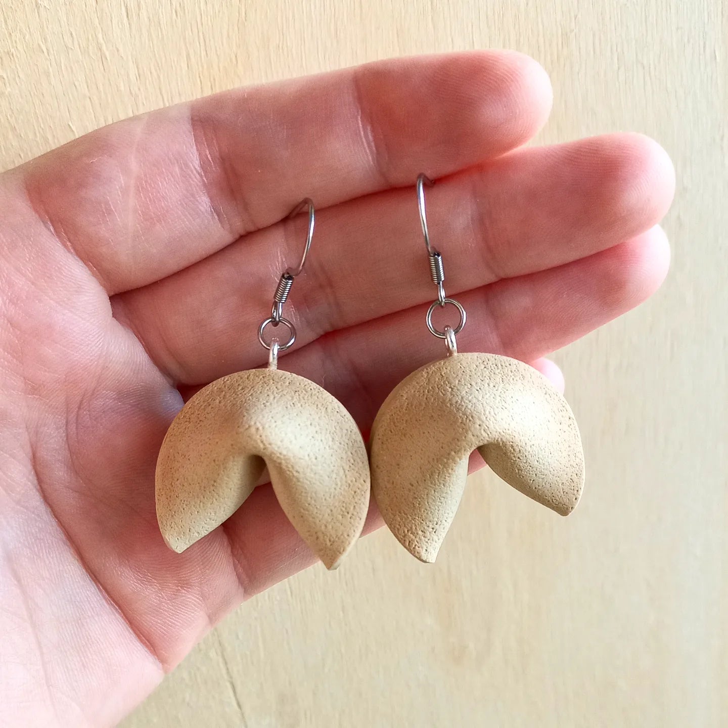 Fortune Cookie Earrings