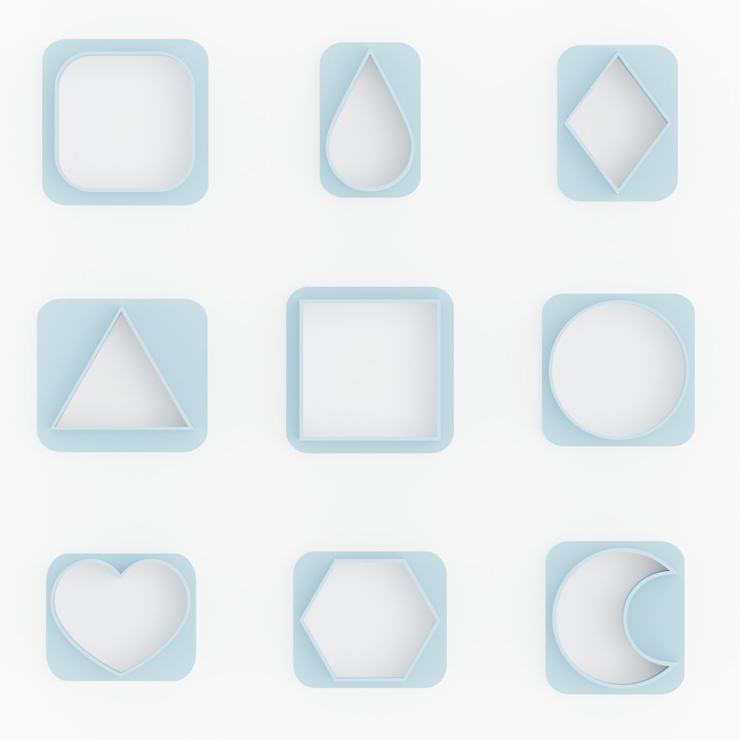 Starter Pack polymer clay cutters