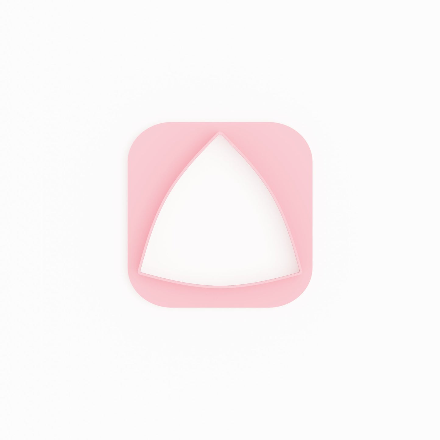 Badge Triangle polymer clay cutters